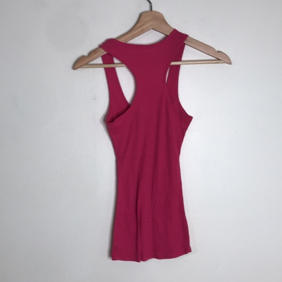 Ladies pink basic tank top size small - Picture 7 of 8